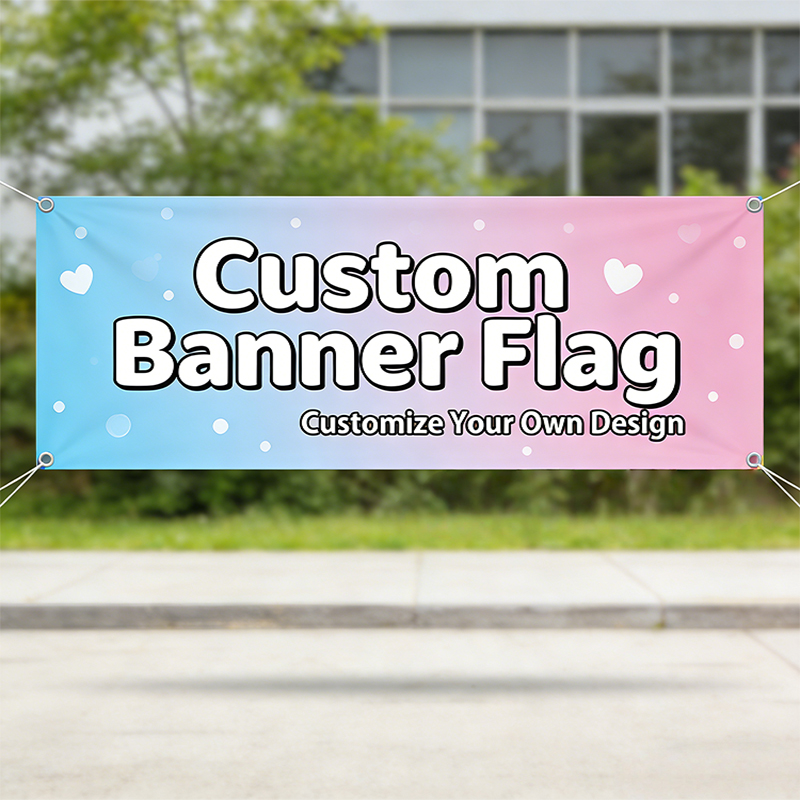 Commercial Printing Photoshop - Any Size Custom Banner Flag Club
