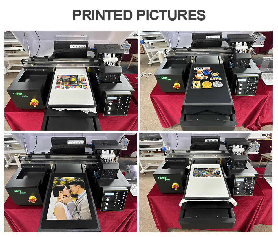 Commercial Shirt Printing Machine - A3 Garment Dtg Printer A3 I3200