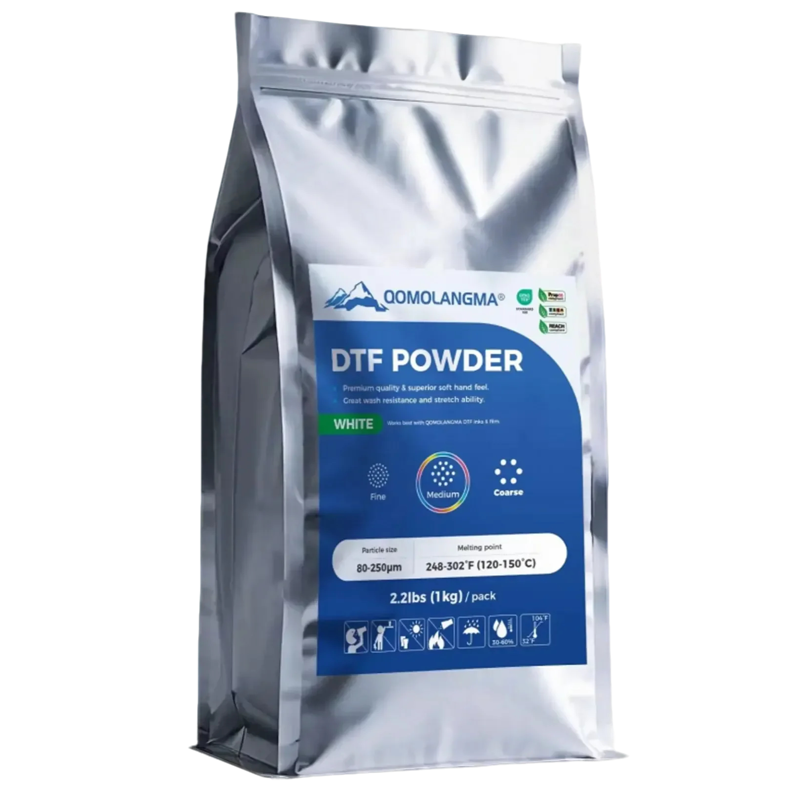 US Stock 1kg White DTF Powder  - Dtf Powder Shaker ulasan dan harga