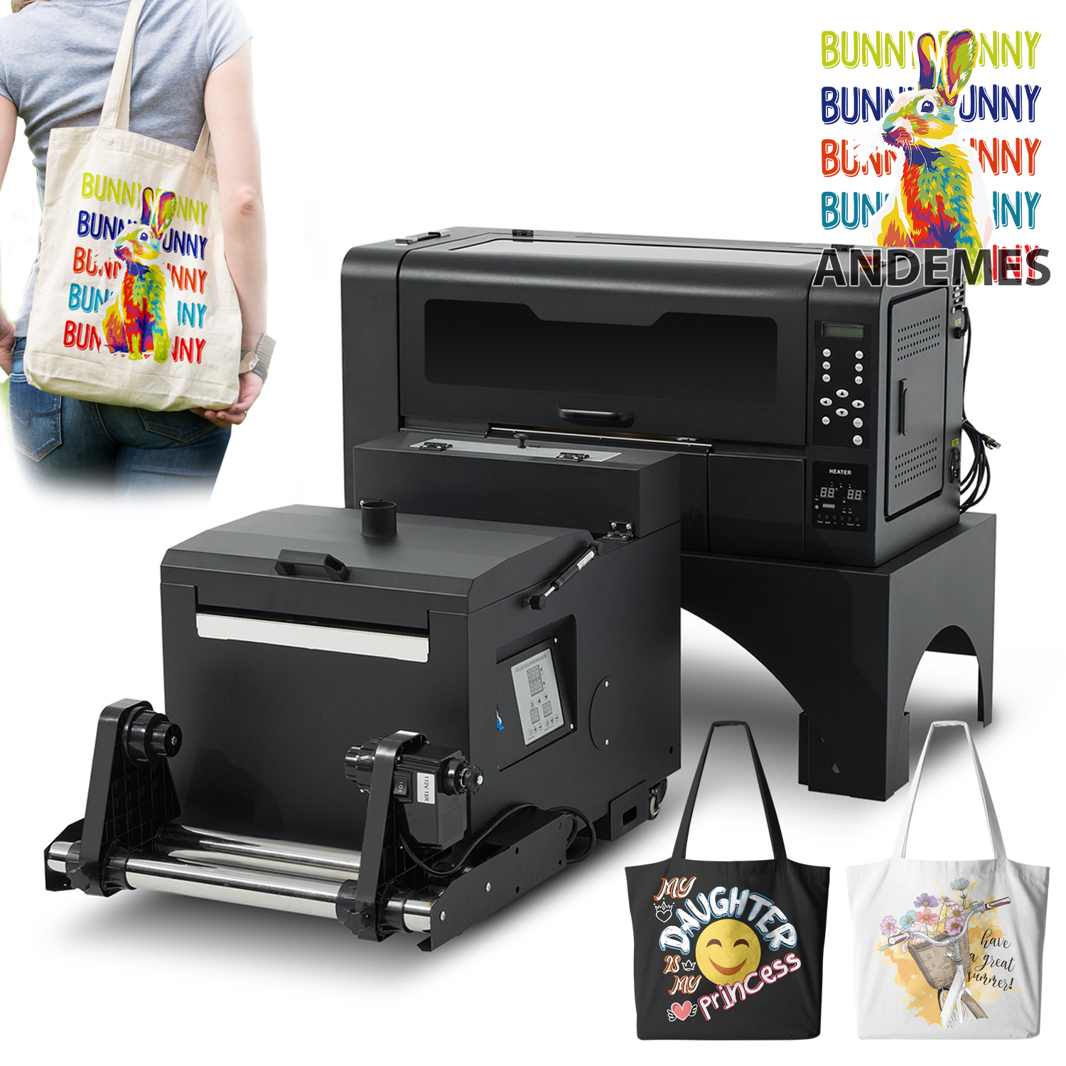 Andemes 13inch Dtf A3 Printer  - Dtf Powder Shaker ulasan dan harga