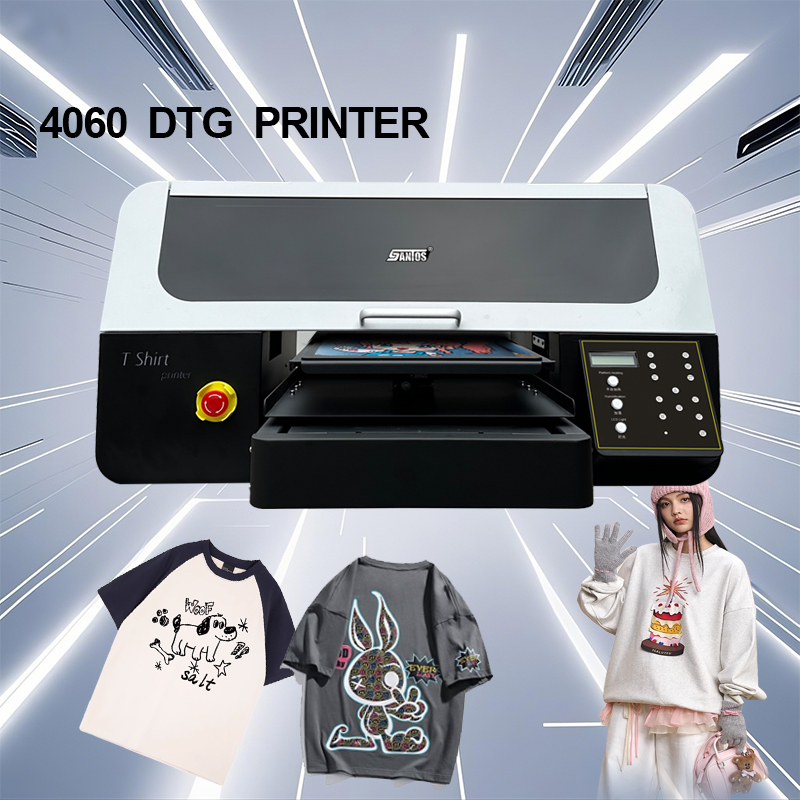 DTG T-Shirt Printer 40CM*60CM  - Commercial Dtf Printing Machine ulasan dan harga