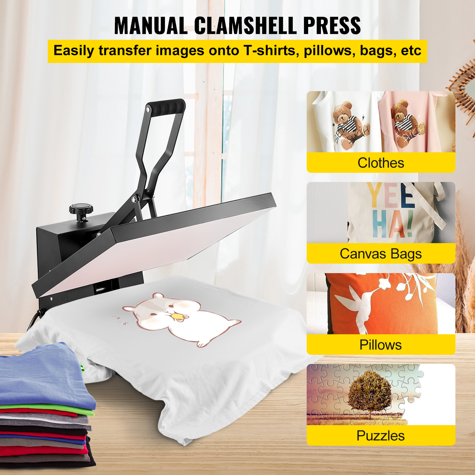 SucceBuy Heat Press Machine 15 - Commercial Shirt Printing Machine ulasan dan harga