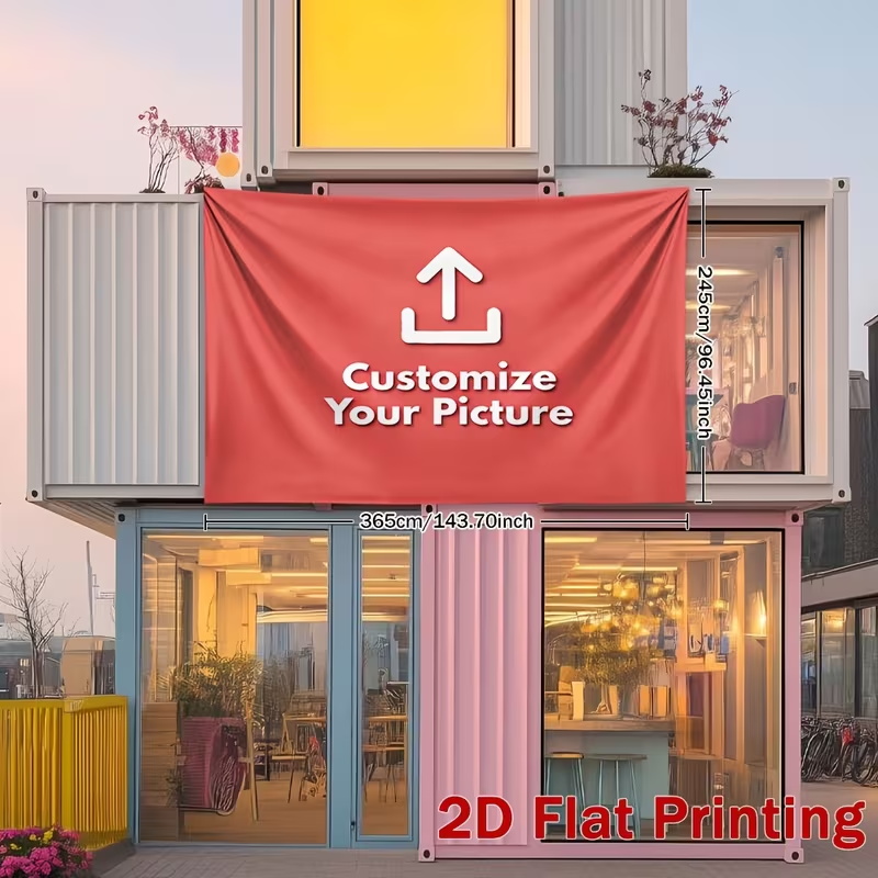 Any Size Custom Banner Flag Cl - Commercial Printing Photoshop ulasan dan harga
