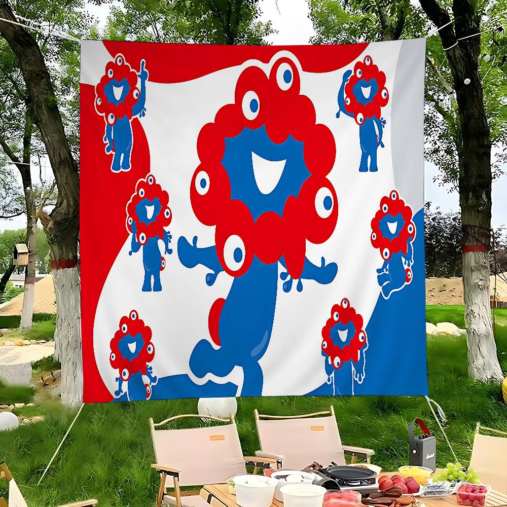 Myaku Myaku Blue Mascot Advanc - Commercial Printing Companies ulasan dan harga