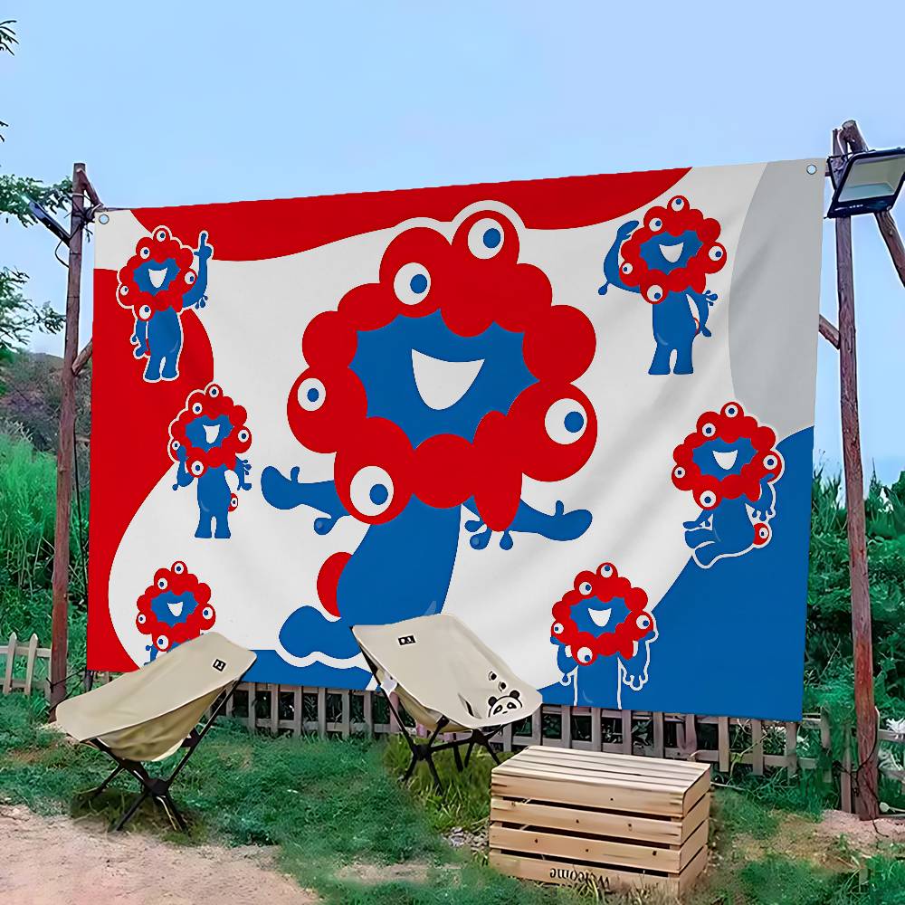 Myaku Myaku Blue Mascot Advanc - Commercial Printing Companies ulasan dan harga